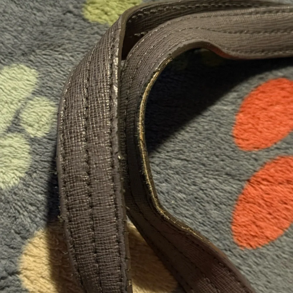 Furla grey Leather tote Bag